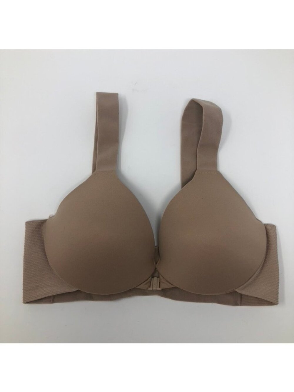 Spanx Bra-llelujah Front Close Full Coverage Bra Size 32B Nude
